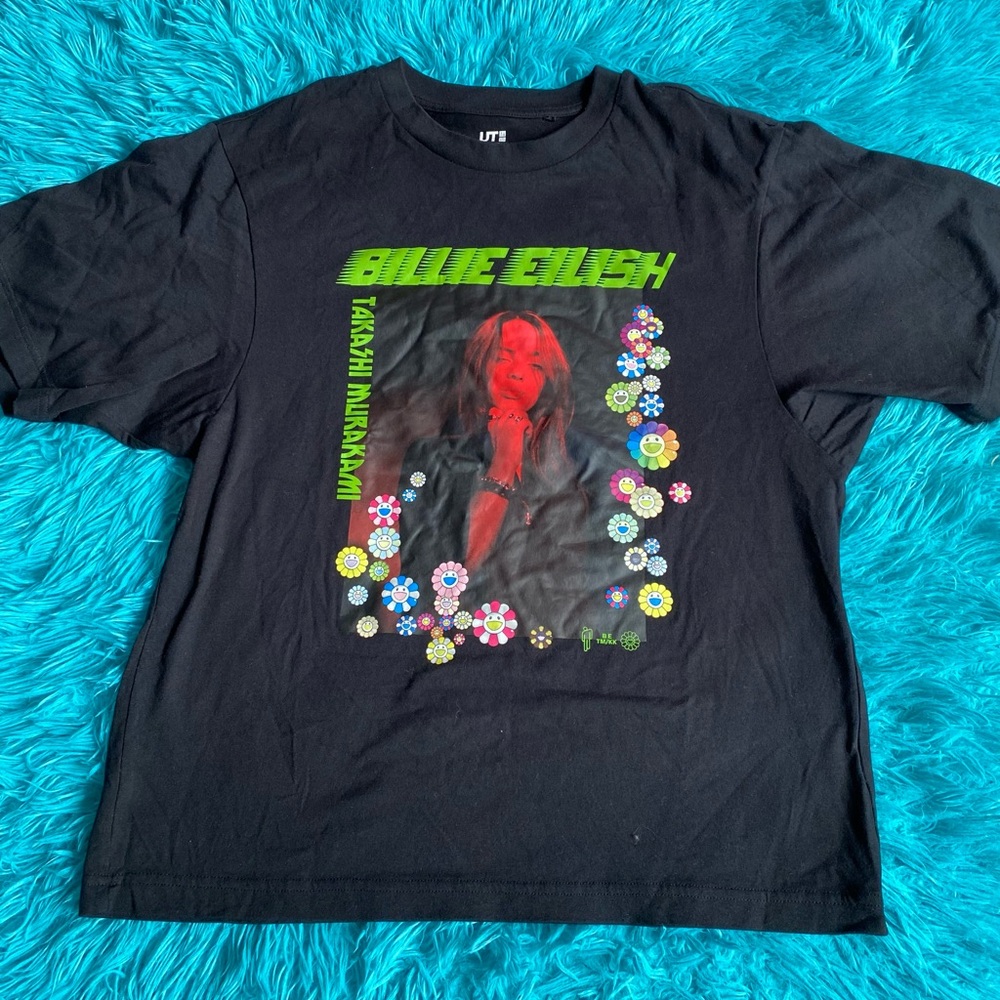 Billie Eilish x Takashi Murakami x Uniqlo Shirt